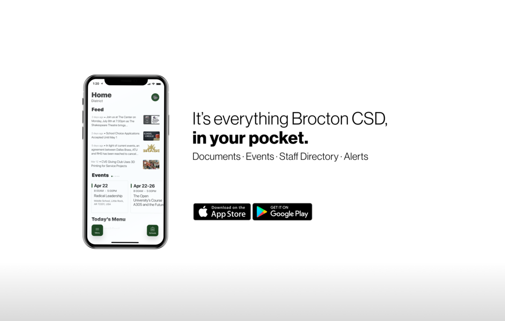 BROCTON CSD App - Advertisement