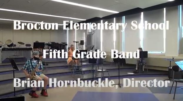 Brocton Elementary School Fifth Grade Band Concert