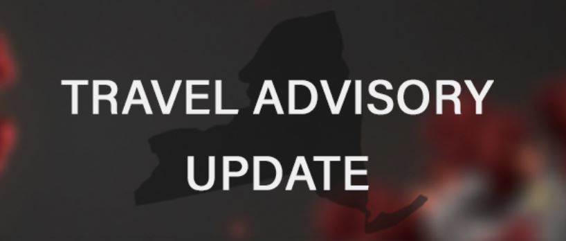Travel Advisory Update