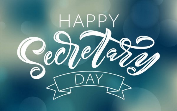 Happy Secretary Day!