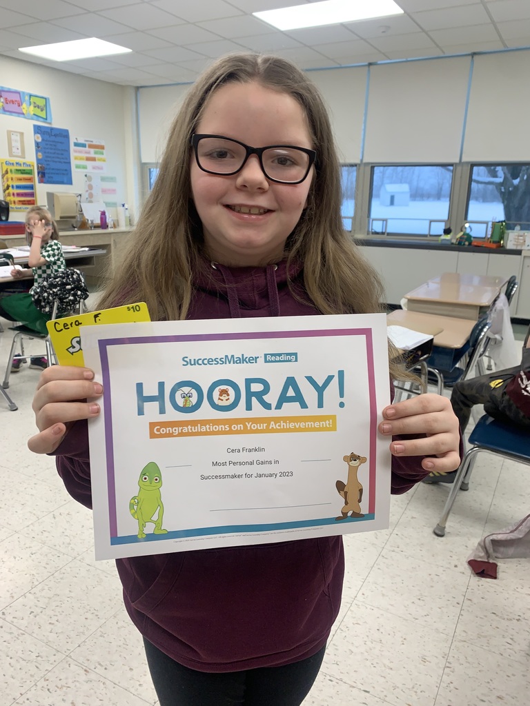 Successmaker student of the month